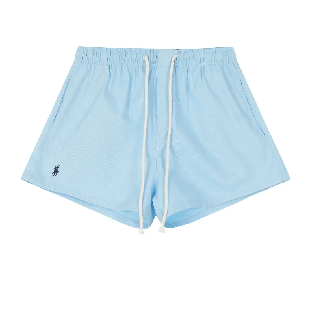 🅿️156 "Top Quality" Style No.: D001# [Ralph Lauren Paul small label war horse basic women's shorts] ✅Slim and sexy slim-fitting style for hot girls to show off the figure. Ten colorful colors. ✅Summer fresh, classic and versatile drawstring basic classic shorts. ✅Lazy style must-have item. The upper body has a fresh feeling. ✅Pure cotton twill wash, fermentation wash treatment, retro and texture. ✅Specially for platform live broadcast. Wholesale entities. Summer running style ✅Simple and easy to match, light American style, super great ✅Summer standard, small and sexy is YYDS, a must for petite girls. Color: light blue white dark green orange light green colored blue yellow pink khaki black Size: S-L #Elastic waistline can be stretched